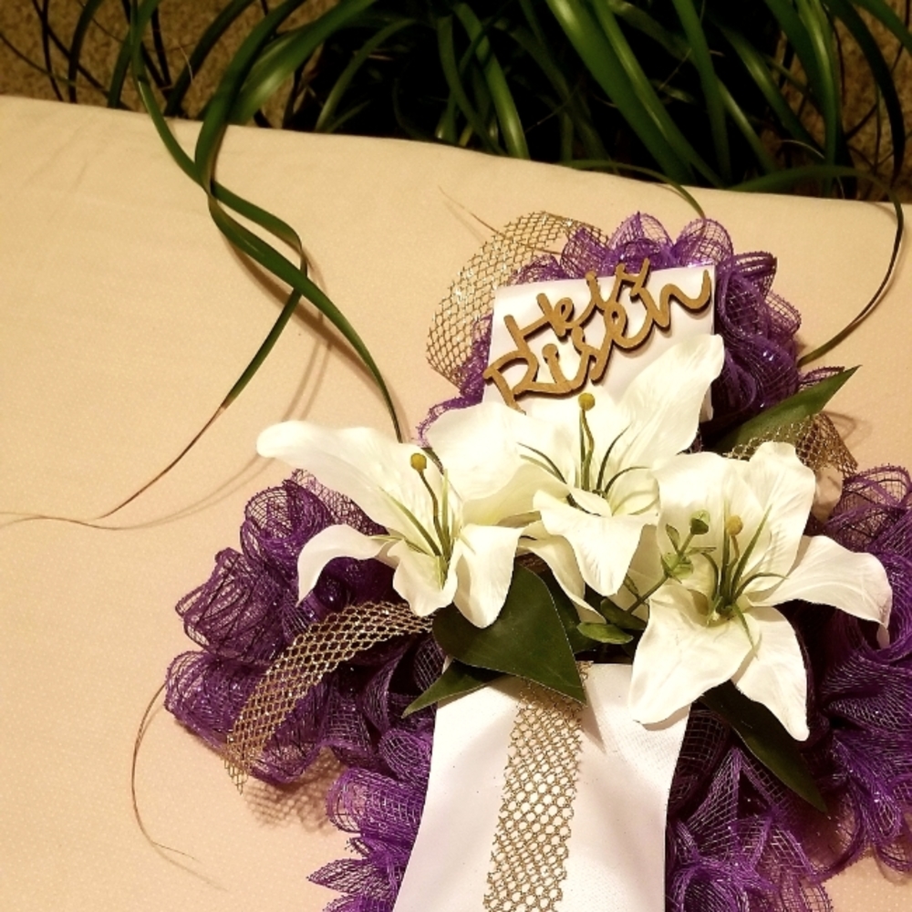 Cross Shape Wreath